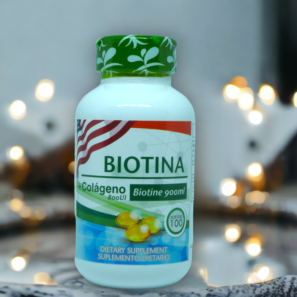 Biotina +  Colageno